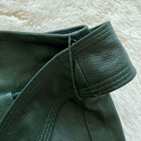 Elie Tahari women leather skirt size 8 US Retail 850$ - Picture 10 of 10